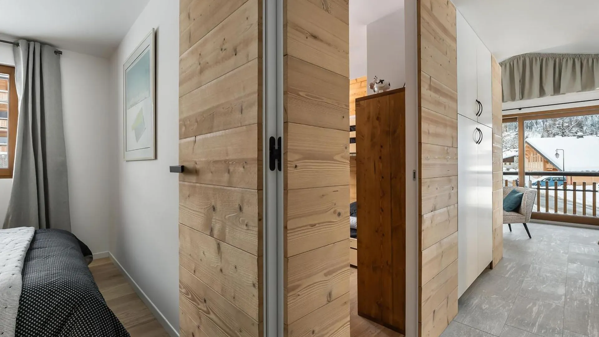 Διαμέρισμα Les Gets - Appartement Renove Proche Pistes Avec Balcon Et Parking - Fr-1-623-92